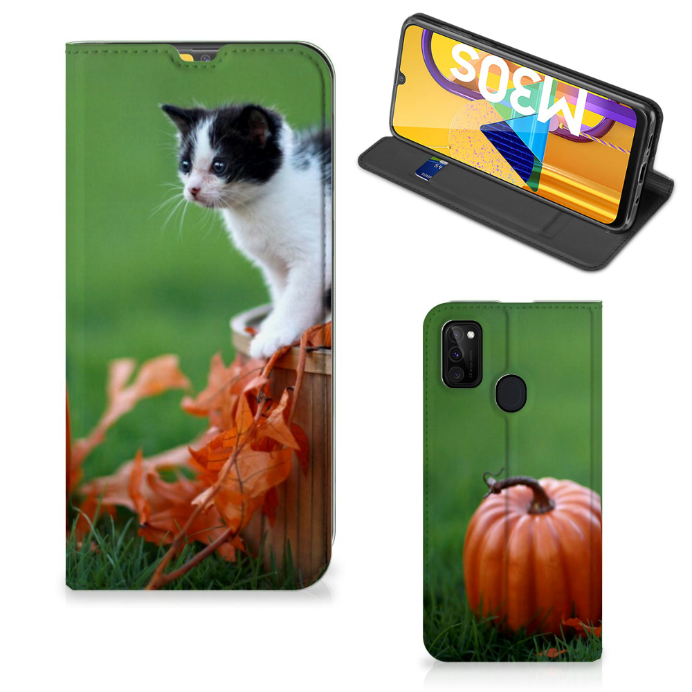 Samsung Galaxy M30s | M21 Hoesje maken Kitten