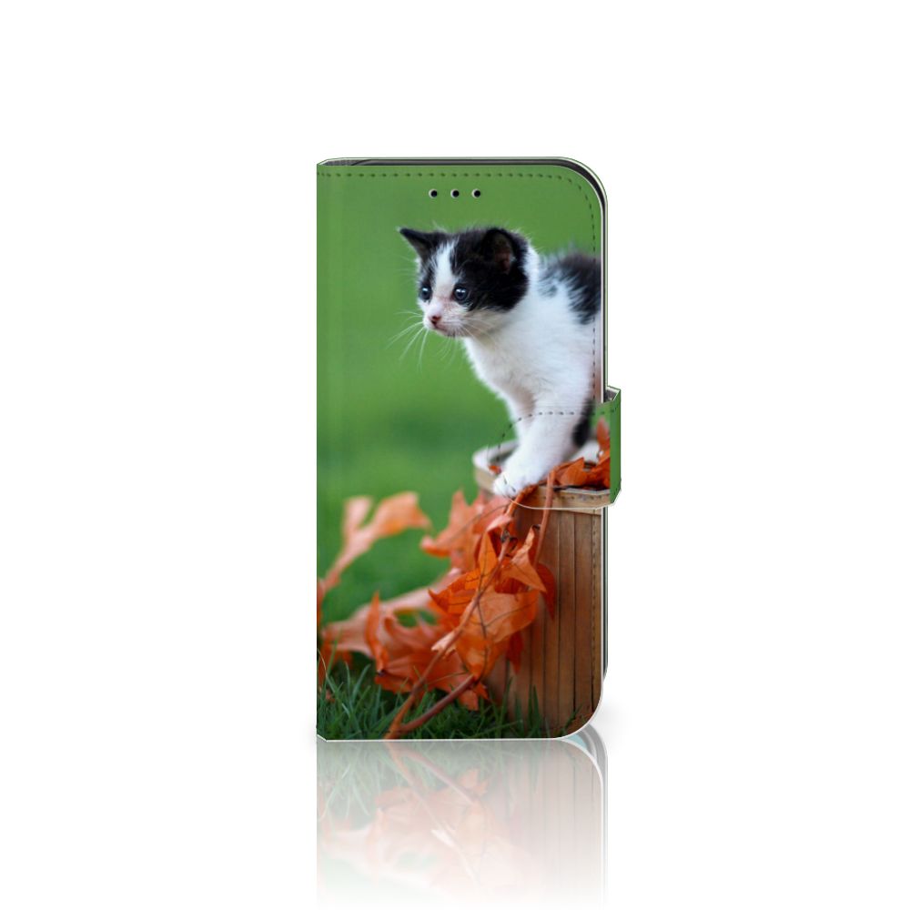 Apple iPhone 11 Pro Telefoonhoesje met Pasjes Kitten