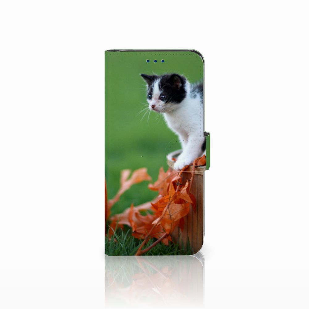 Samsung Galaxy S8 Telefoonhoesje met Pasjes Kitten