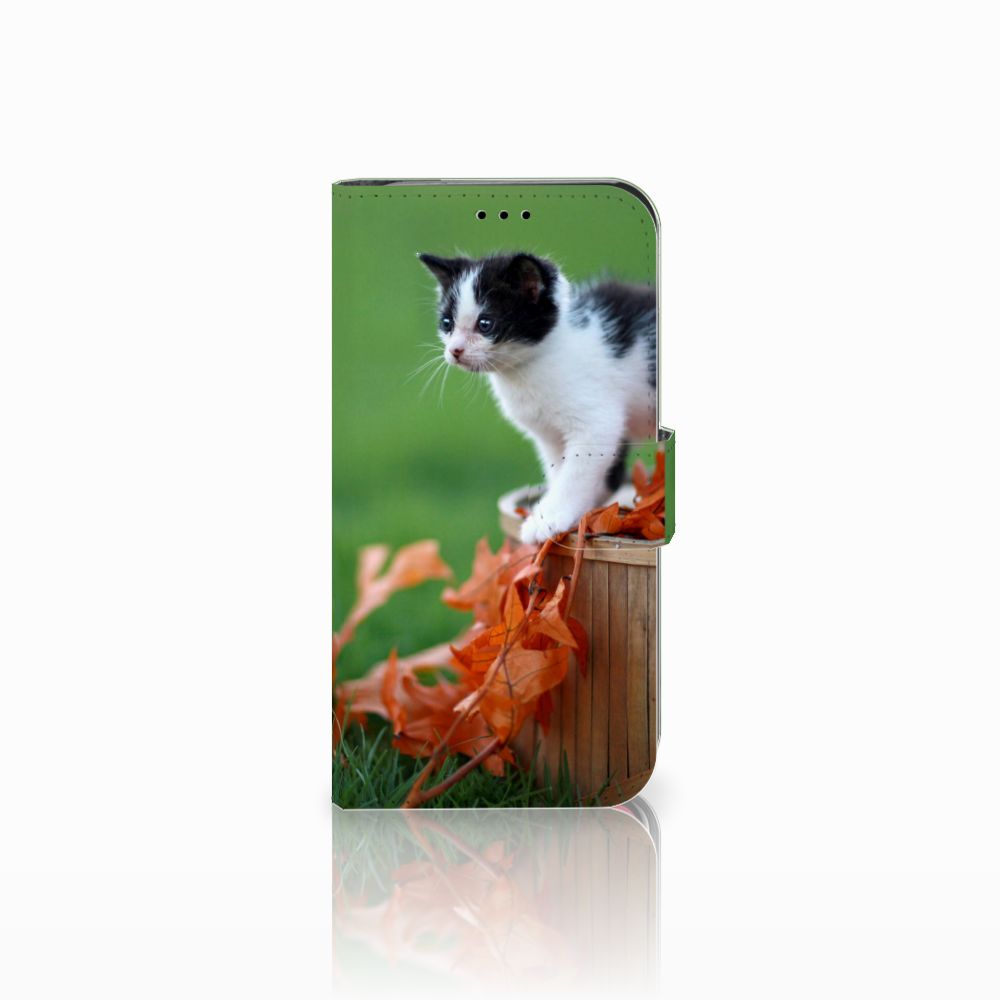 Apple iPhone Xr Telefoonhoesje met Pasjes Kitten