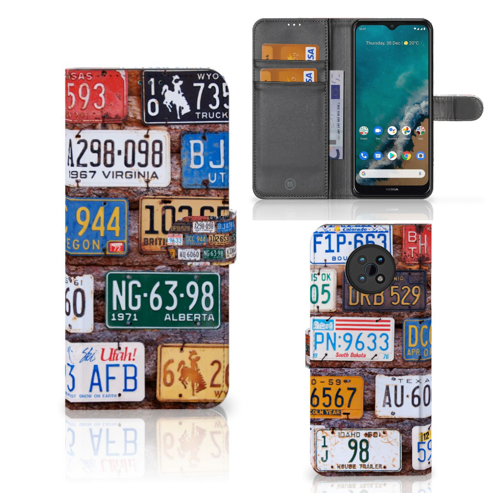 Nokia G50 Telefoonhoesje met foto Kentekenplaten