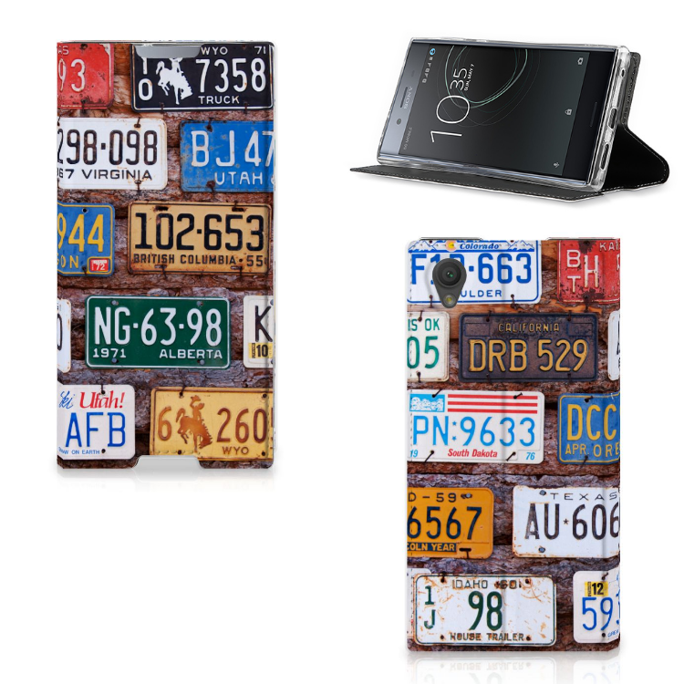 Sony Xperia L1 Stand Case Kentekenplaten