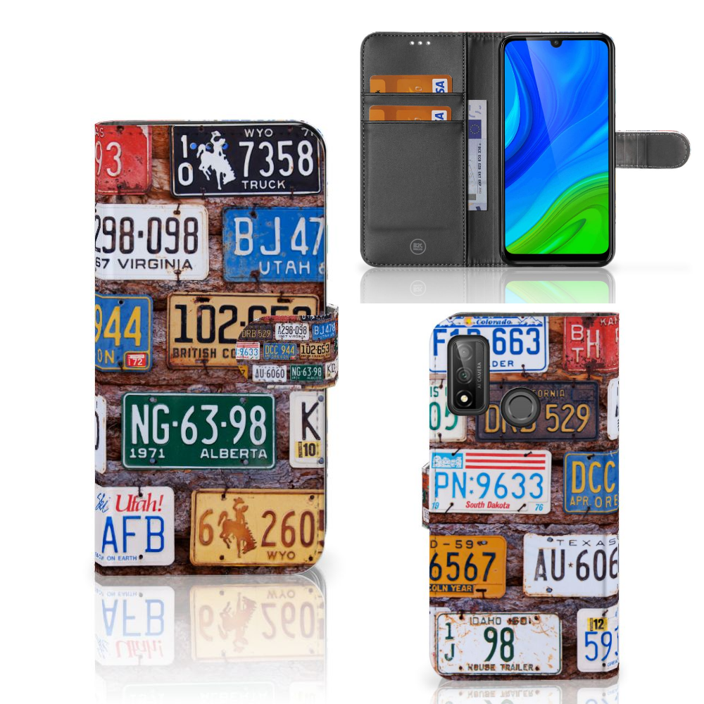 Huawei P Smart 2020 Telefoonhoesje met foto Kentekenplaten