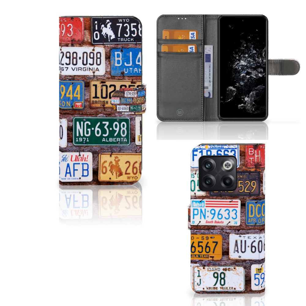 OnePlus 10T Telefoonhoesje met foto Kentekenplaten