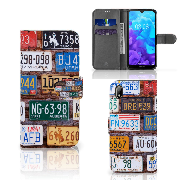 Huawei Y5 (2019) Telefoonhoesje met foto Kentekenplaten