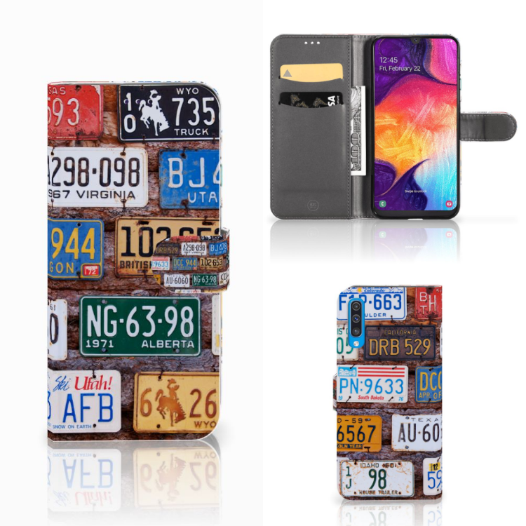 Samsung Galaxy A50 Telefoonhoesje met foto Kentekenplaten