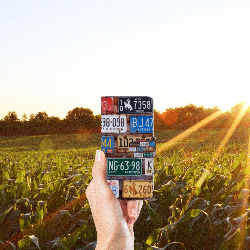 Xiaomi Mi 9 SE Telefoonhoesje met foto Kentekenplaten