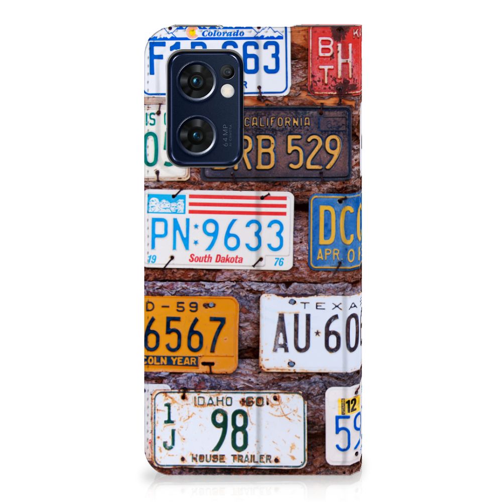 OPPO Find X5 Lite | Reno7 5G Stand Case Kentekenplaten