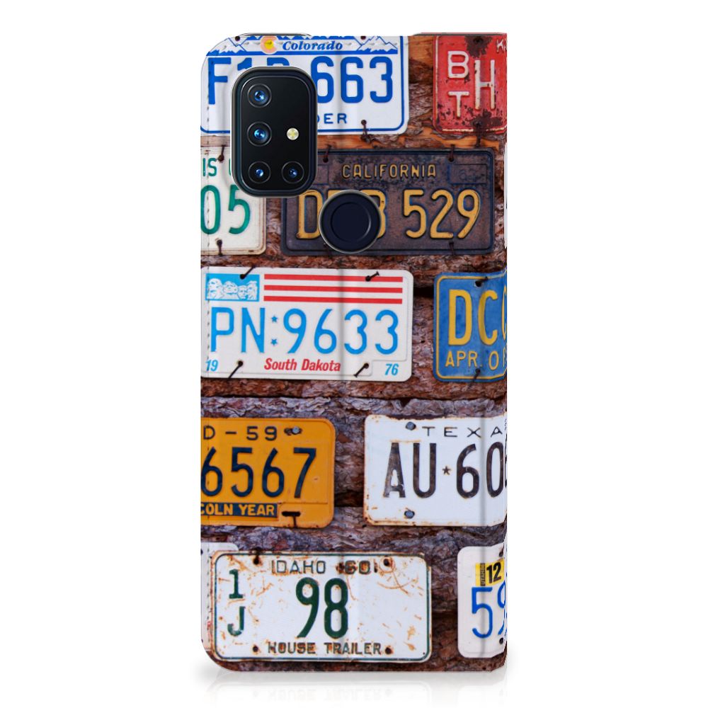 OnePlus Nord N10 5G Stand Case Kentekenplaten