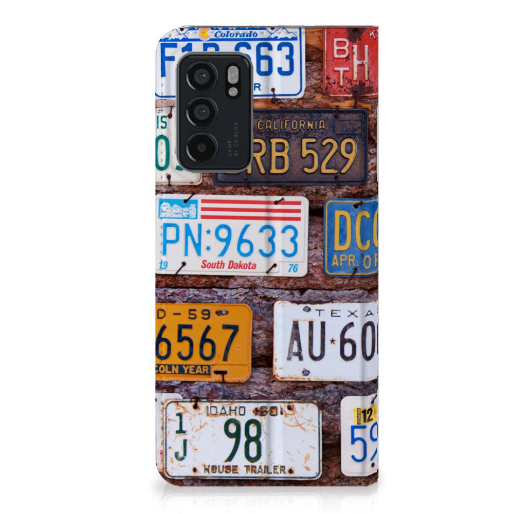 OPPO Reno6 5G Stand Case Kentekenplaten