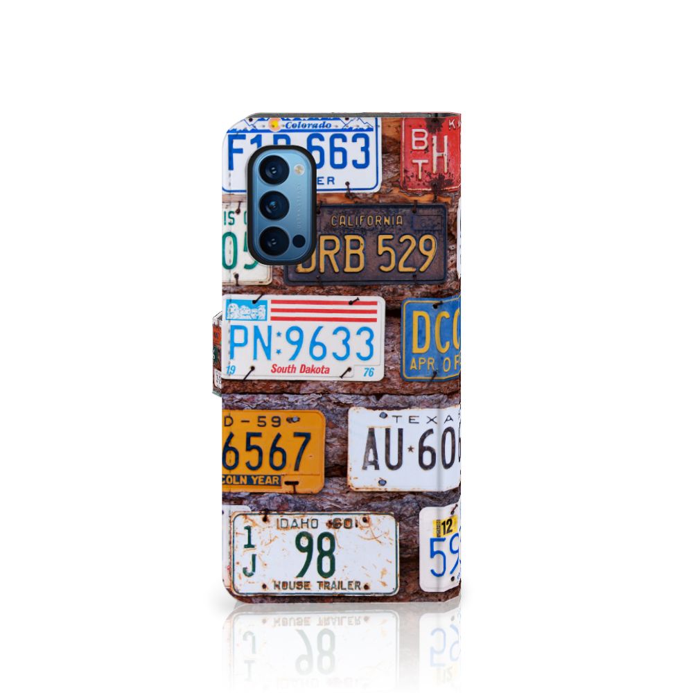 OPPO Reno 4 Pro 5G Telefoonhoesje met foto Kentekenplaten