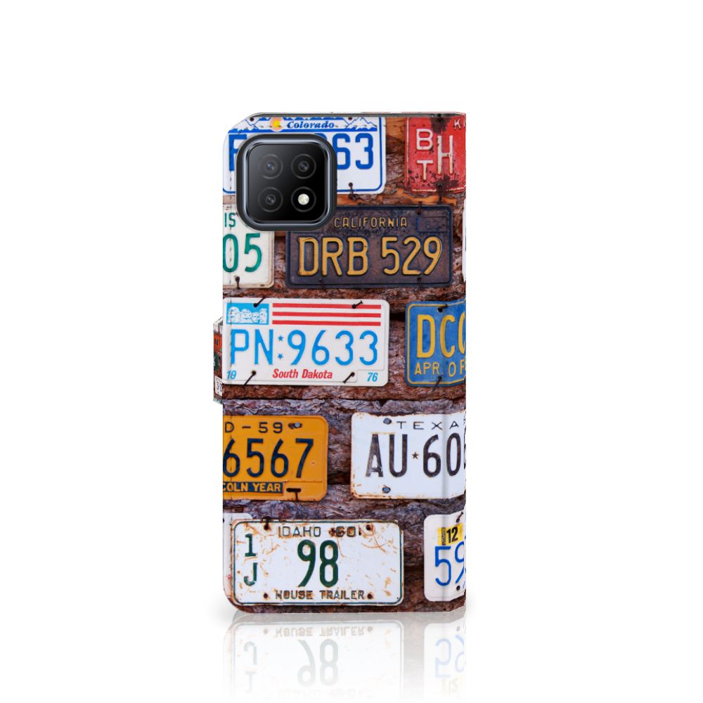 OPPO A73 5G Telefoonhoesje met foto Kentekenplaten
