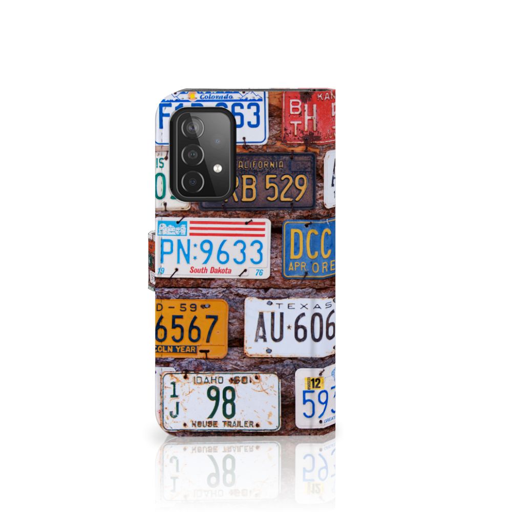 Samsung Galaxy A52 Telefoonhoesje met foto Kentekenplaten