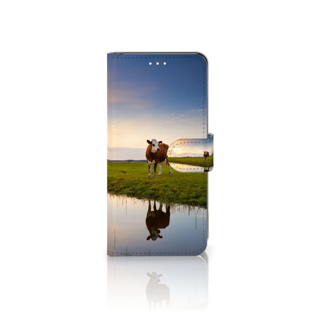 Samsung Galaxy S21 Telefoonhoesje met Pasjes Koe