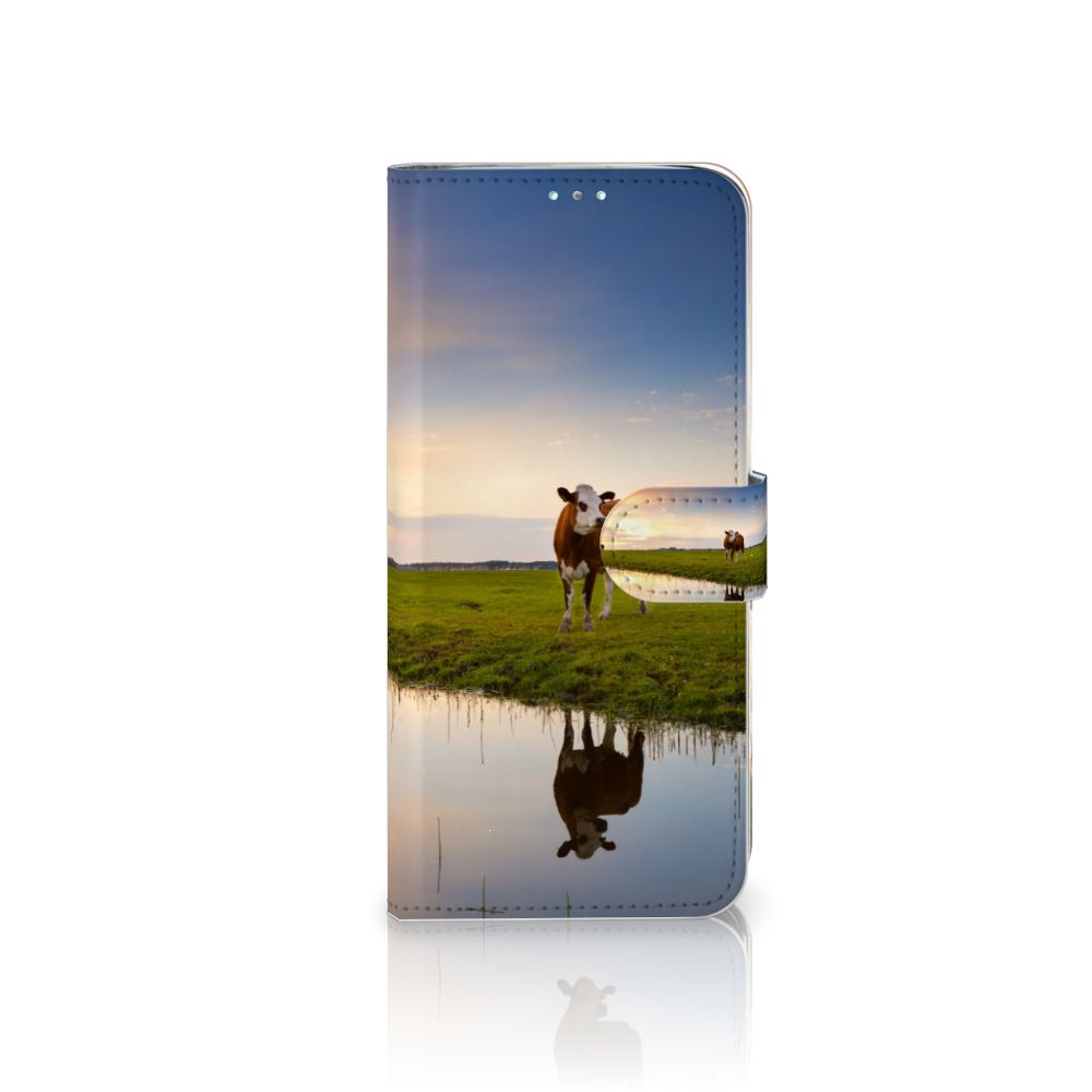 Samsung Galaxy A71 Telefoonhoesje met Pasjes Koe