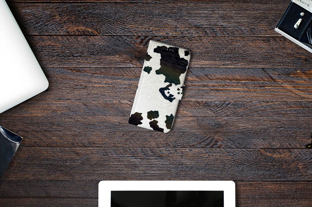 OnePlus Nord Telefoonhoesje met Pasjes Koeienvlekken