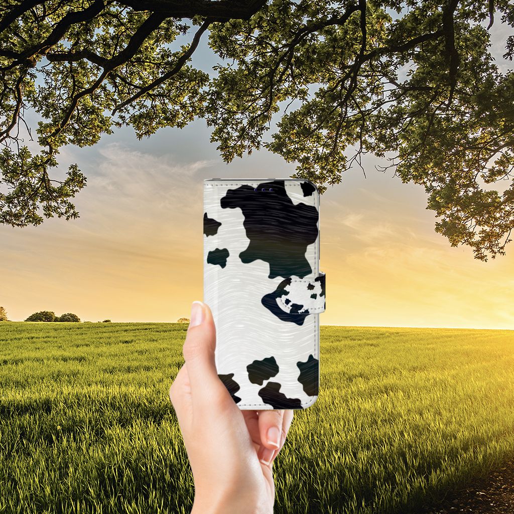 OnePlus Nord CE 2 Telefoonhoesje met Pasjes Koeienvlekken