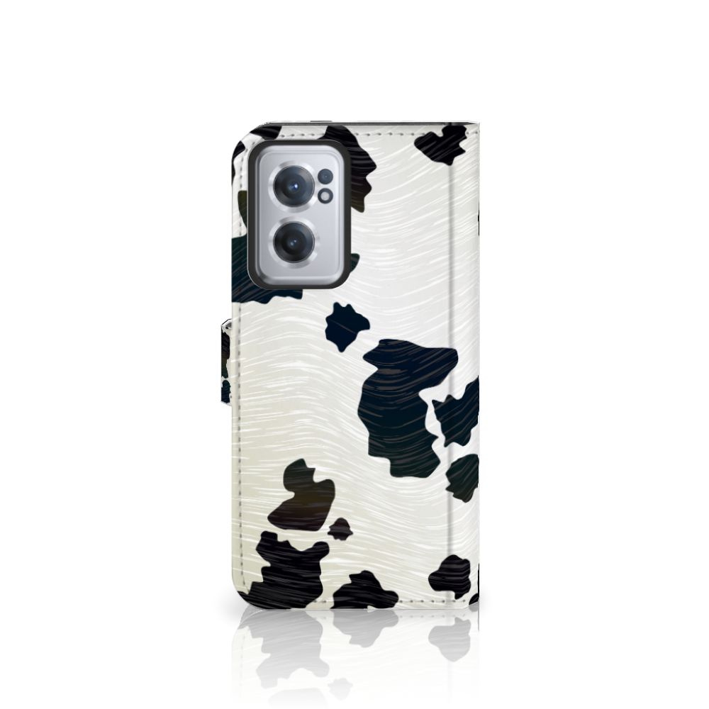 OnePlus Nord CE 2 Telefoonhoesje met Pasjes Koeienvlekken