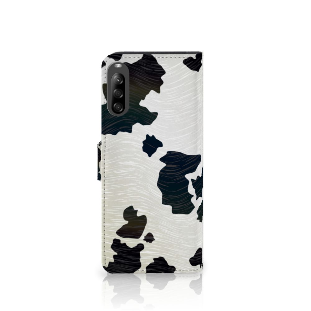 Sony Xperia L4 Telefoonhoesje met Pasjes Koeienvlekken