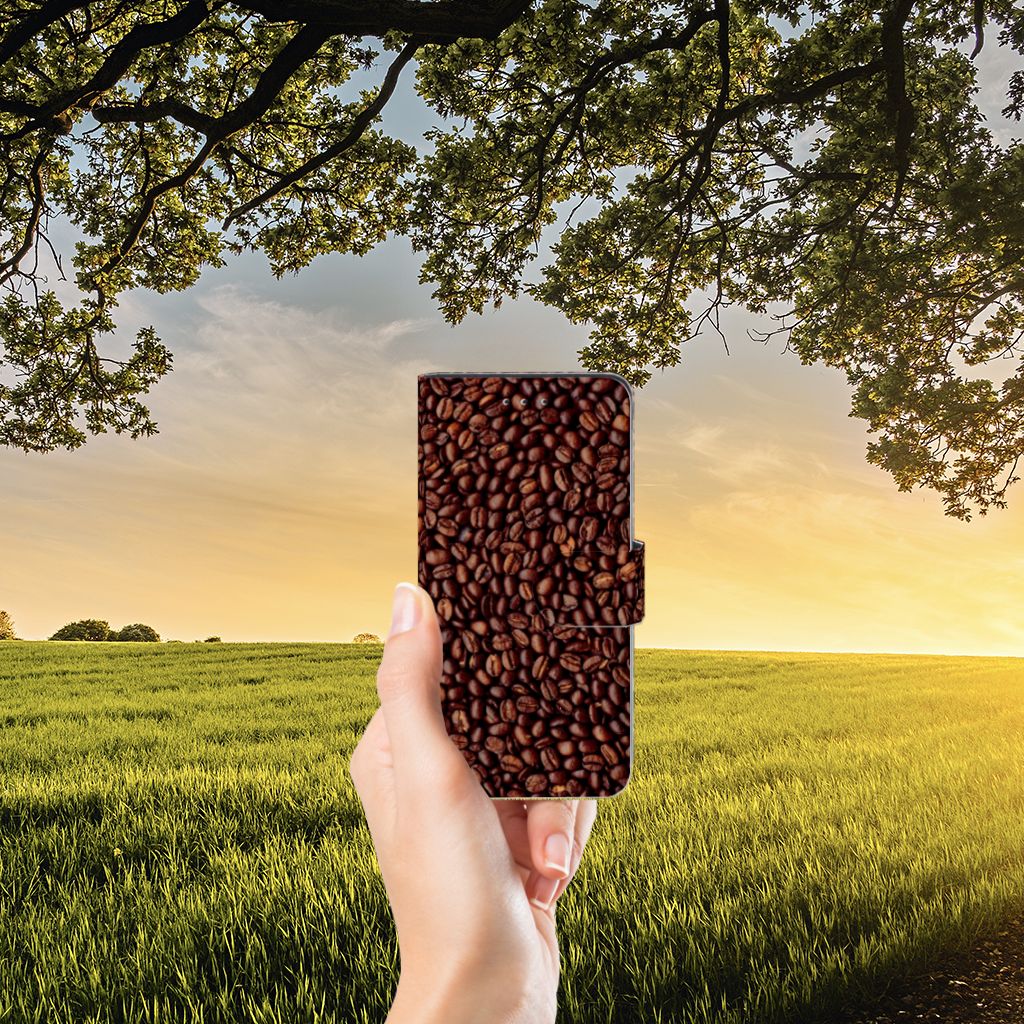 Huawei P20 Book Cover Koffiebonen