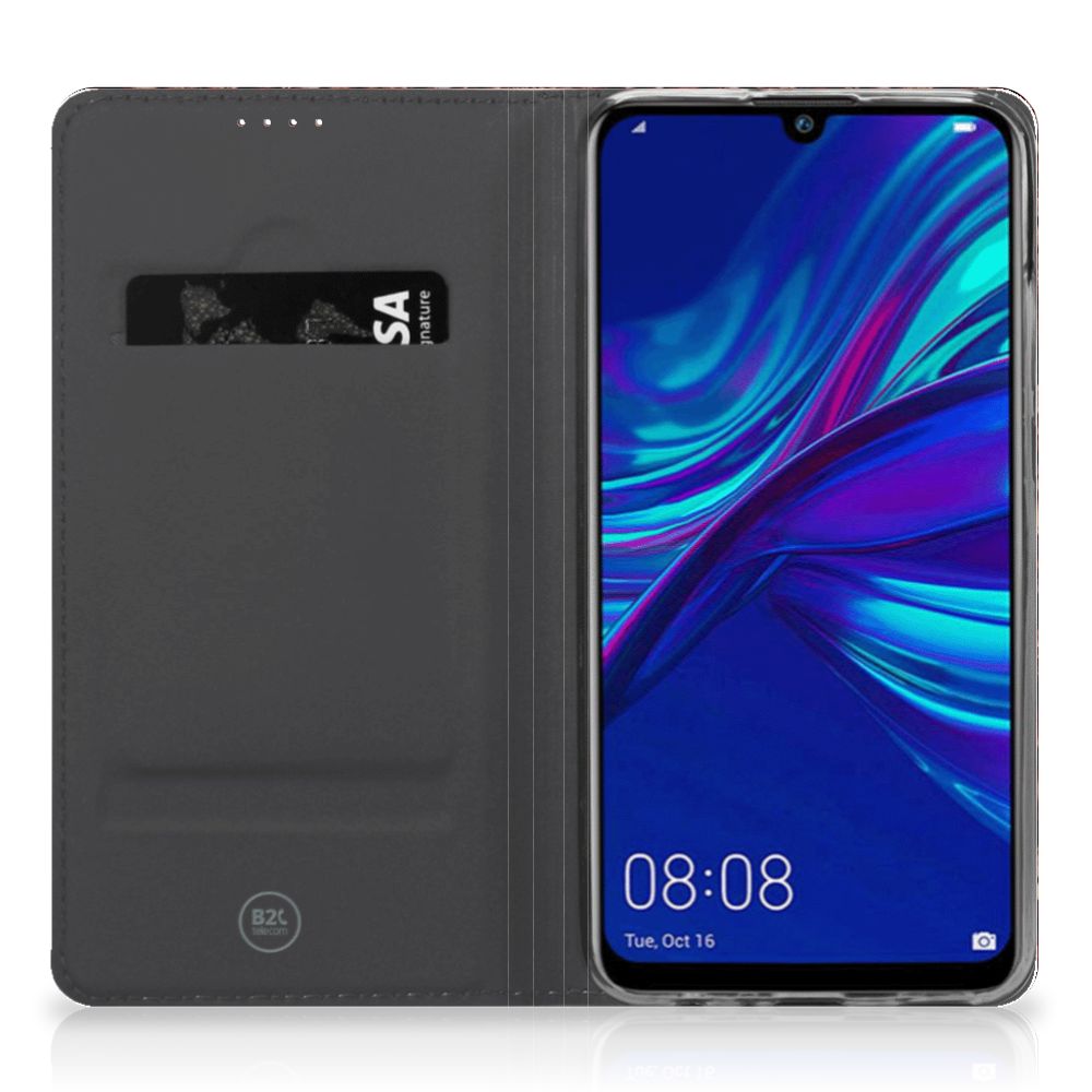 Huawei P Smart (2019) Flip Style Cover Koffiebonen