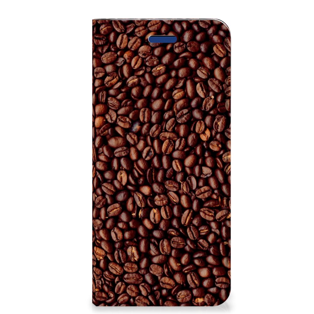 Huawei P Smart Flip Style Cover Koffiebonen