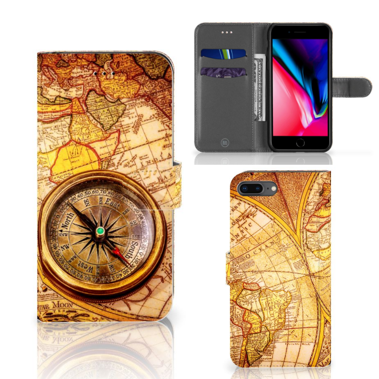 Apple iPhone 7 Plus Uniek Design Telefoonhoesje Kompas