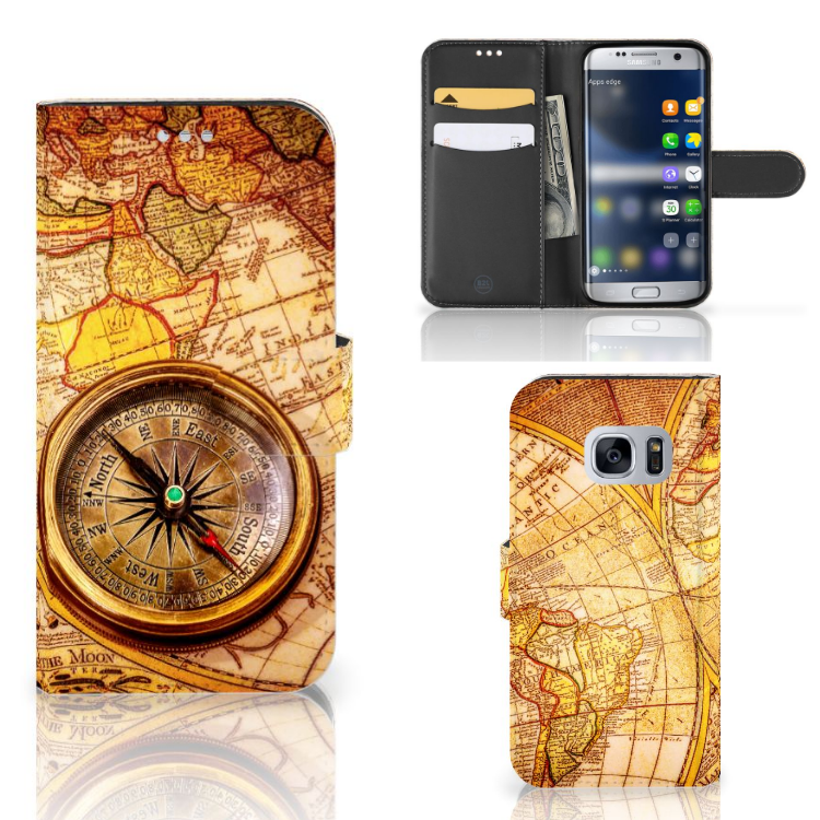 Samsung Galaxy S7 ontwerpen telefoonhoesje Kompas