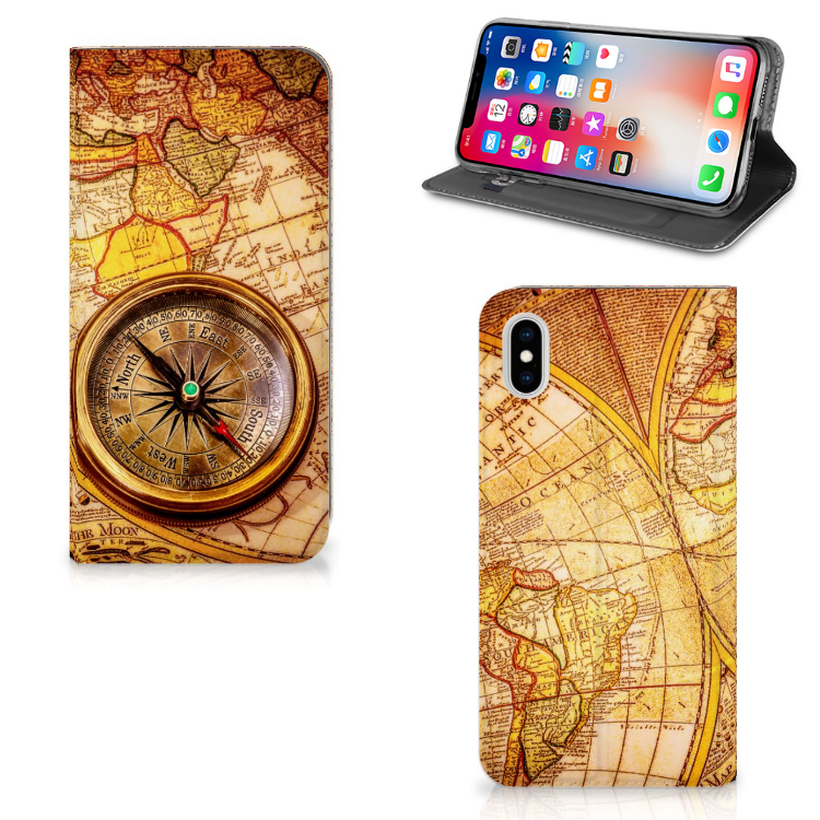 Apple iPhone Xs Max Book Cover Kompas