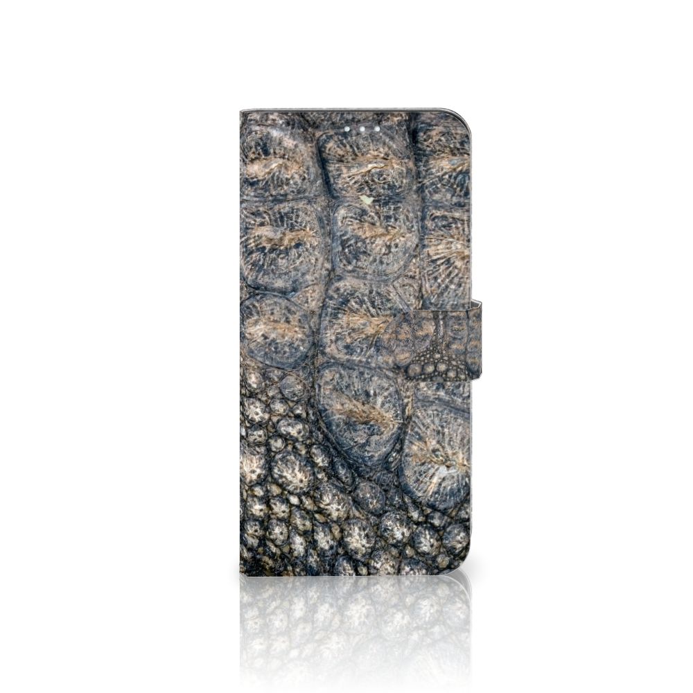 OnePlus 9 Telefoonhoesje met Pasjes Krokodillenprint