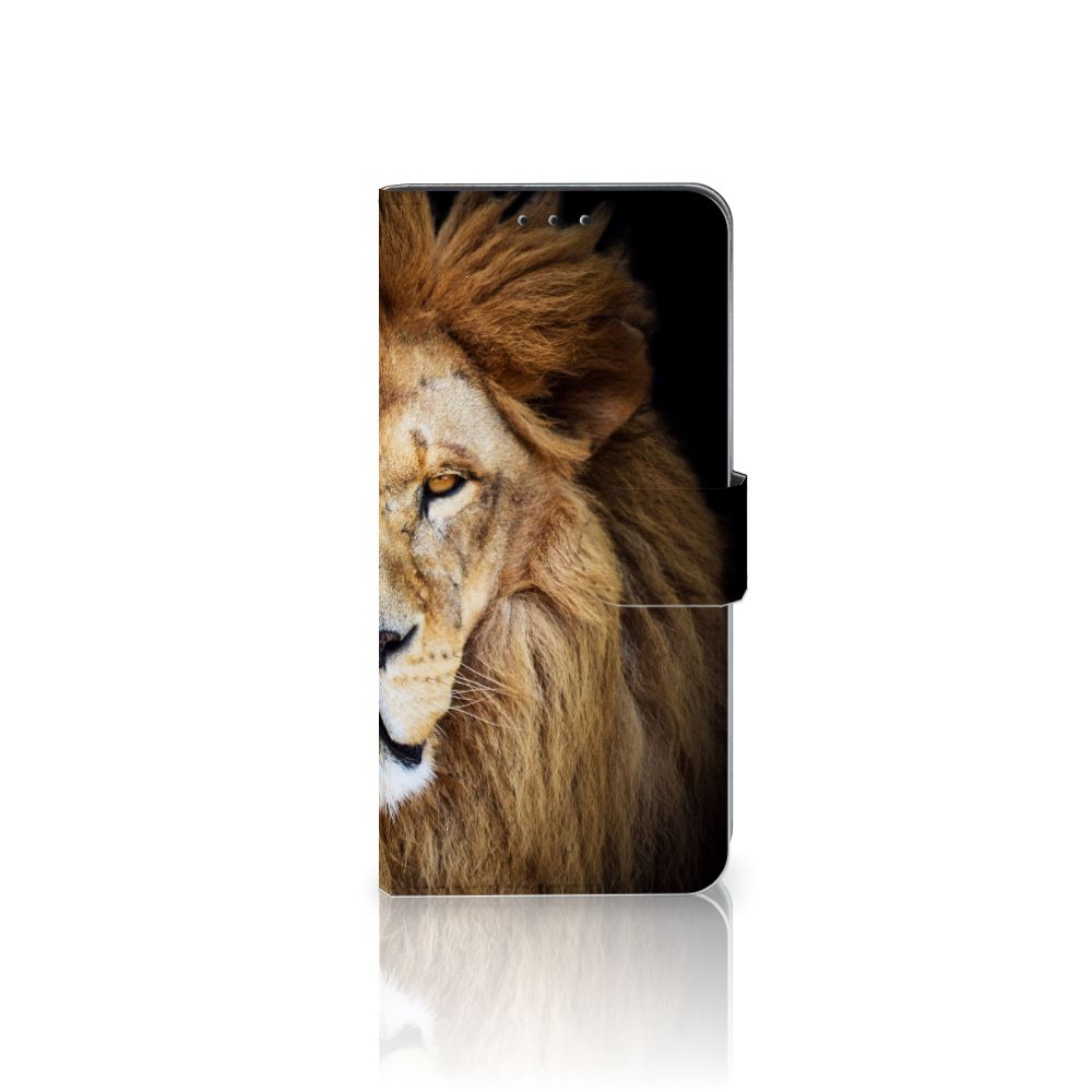 Xiaomi Mi 9 Lite Telefoonhoesje met Pasjes Leeuw