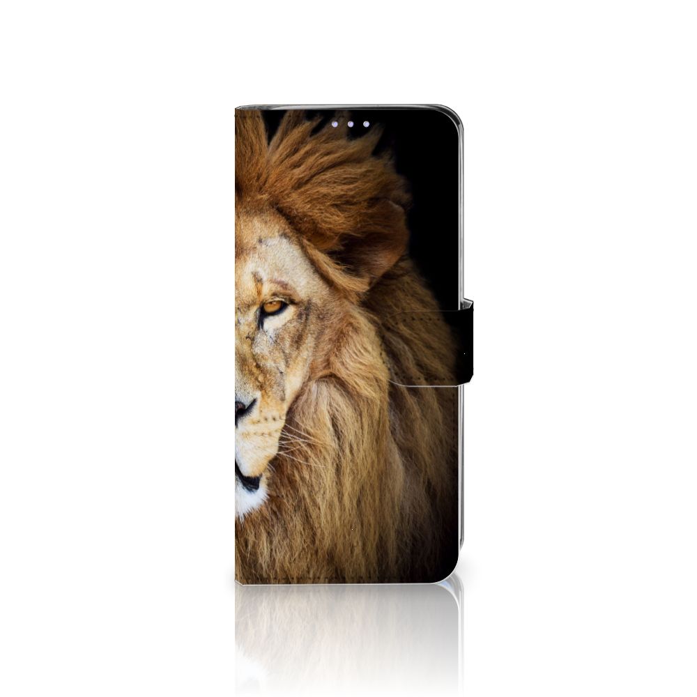 Samsung Galaxy S20 Plus Telefoonhoesje met Pasjes Leeuw