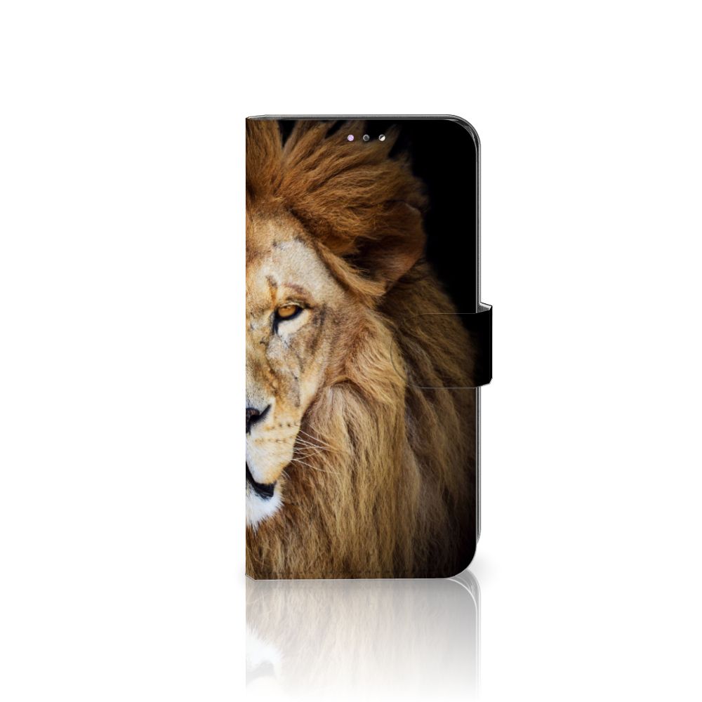 Samsung Galaxy A32 4G Telefoonhoesje met Pasjes Leeuw