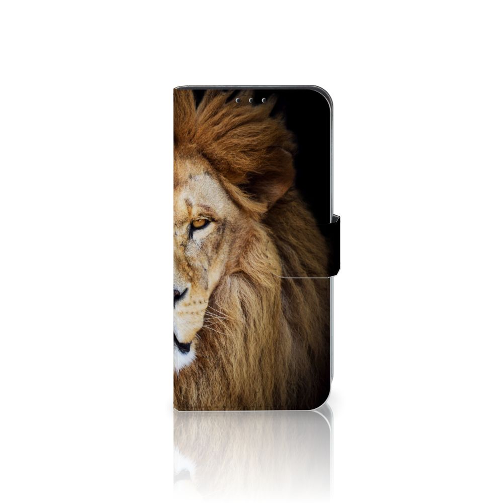 Xiaomi Mi A3 Telefoonhoesje met Pasjes Leeuw