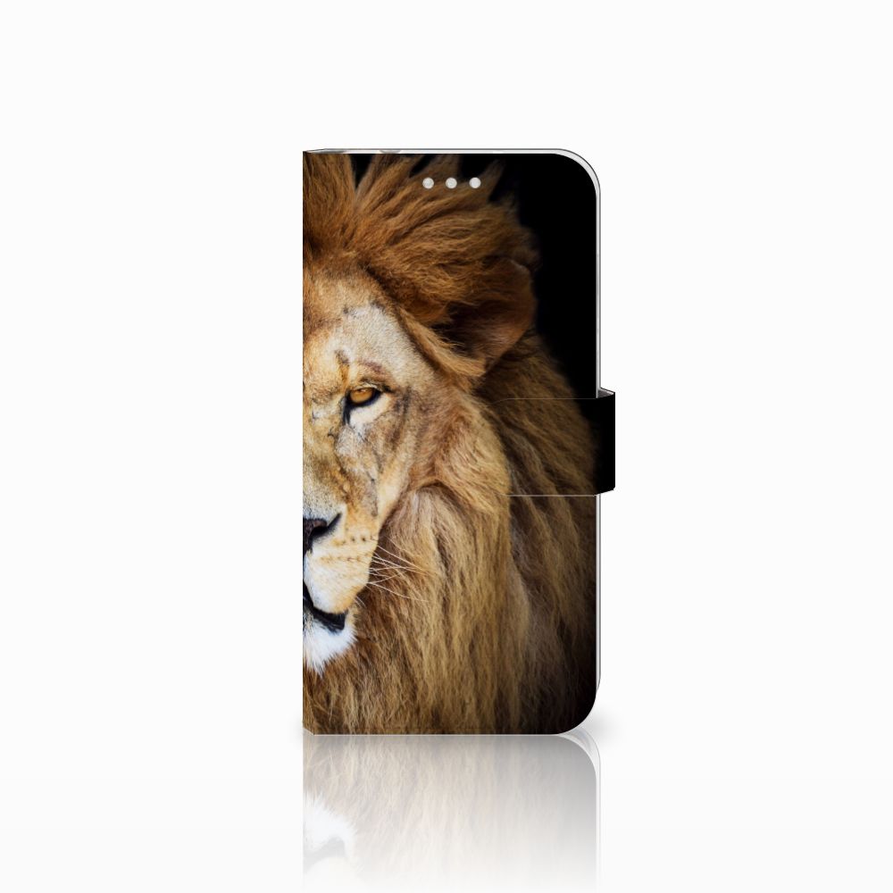 Huawei P20 Pro Telefoonhoesje met Pasjes Leeuw