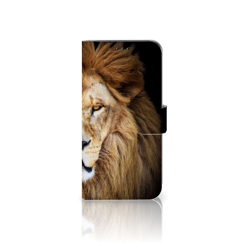 Apple iPhone 11 Pro Max Telefoonhoesje met Pasjes Leeuw
