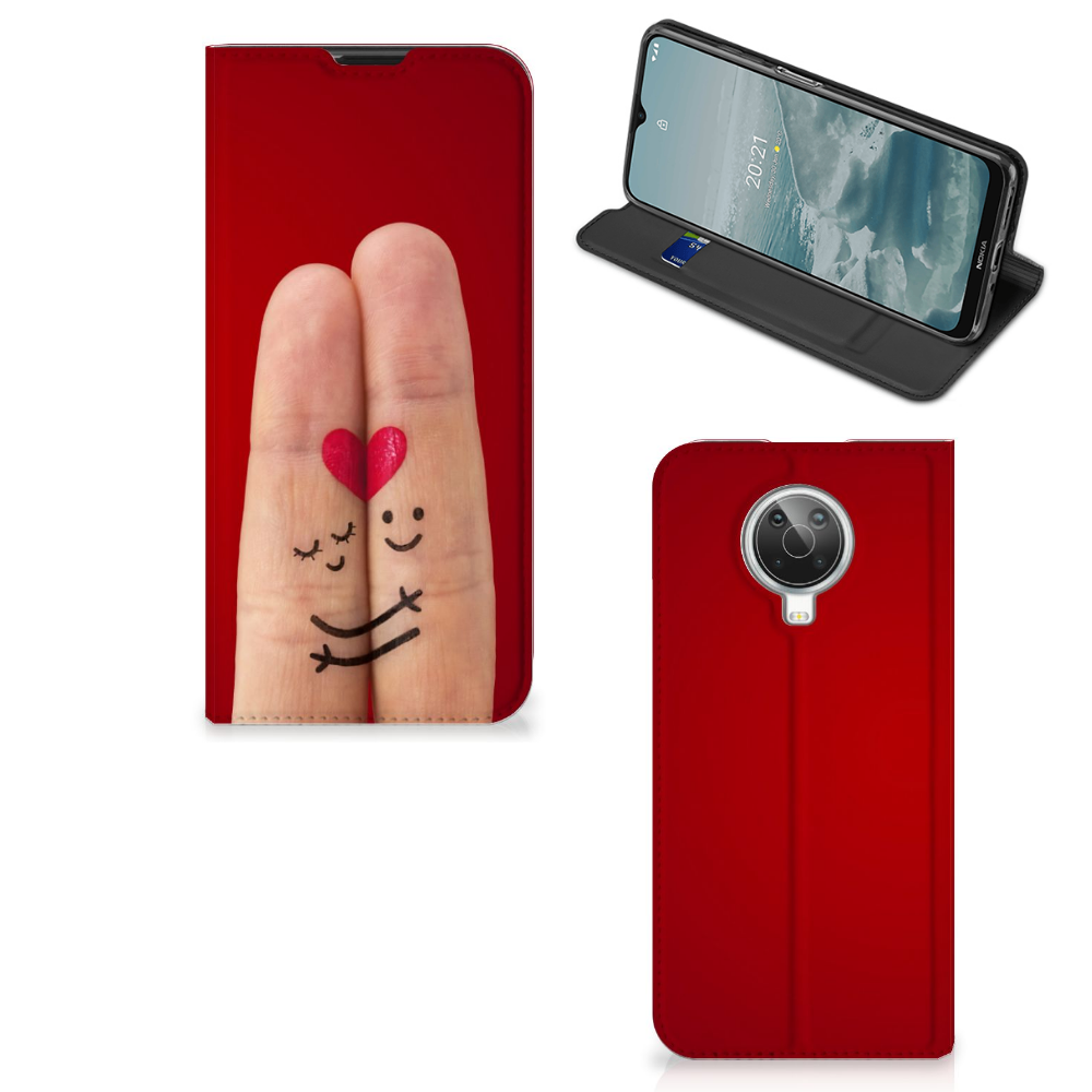 Nokia G10 | G20 Hippe Standcase Liefde - Origineel Romantisch Cadeau