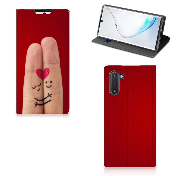 Samsung Galaxy Note 10 Hippe Standcase Liefde - Origineel Romantisch Cadeau