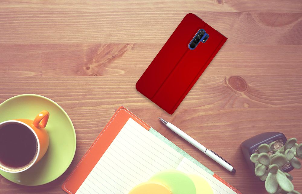 Xiaomi Redmi 9 Hippe Standcase Liefde - Origineel Romantisch Cadeau