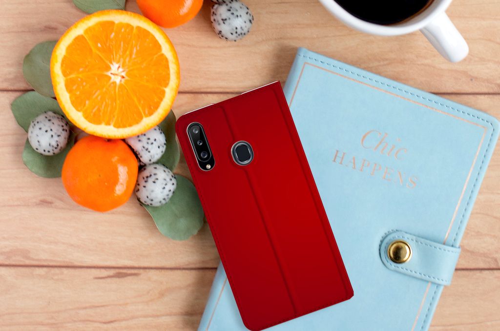 Samsung Galaxy A20s Hippe Standcase Liefde - Origineel Romantisch Cadeau