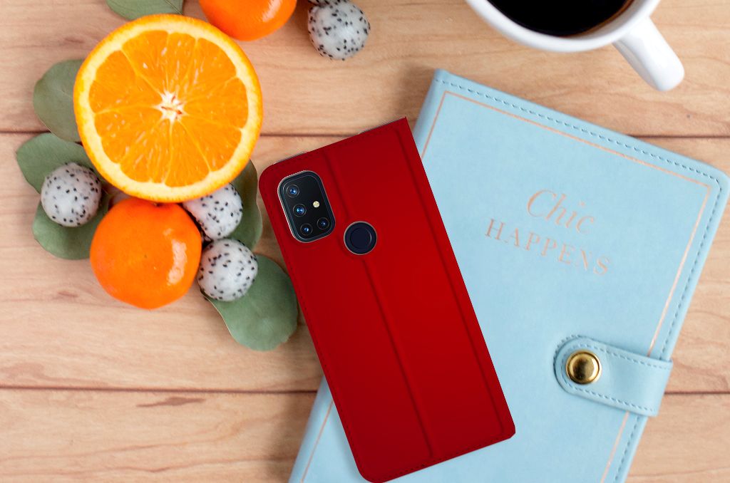 OnePlus Nord N10 5G Hippe Standcase Liefde - Origineel Romantisch Cadeau