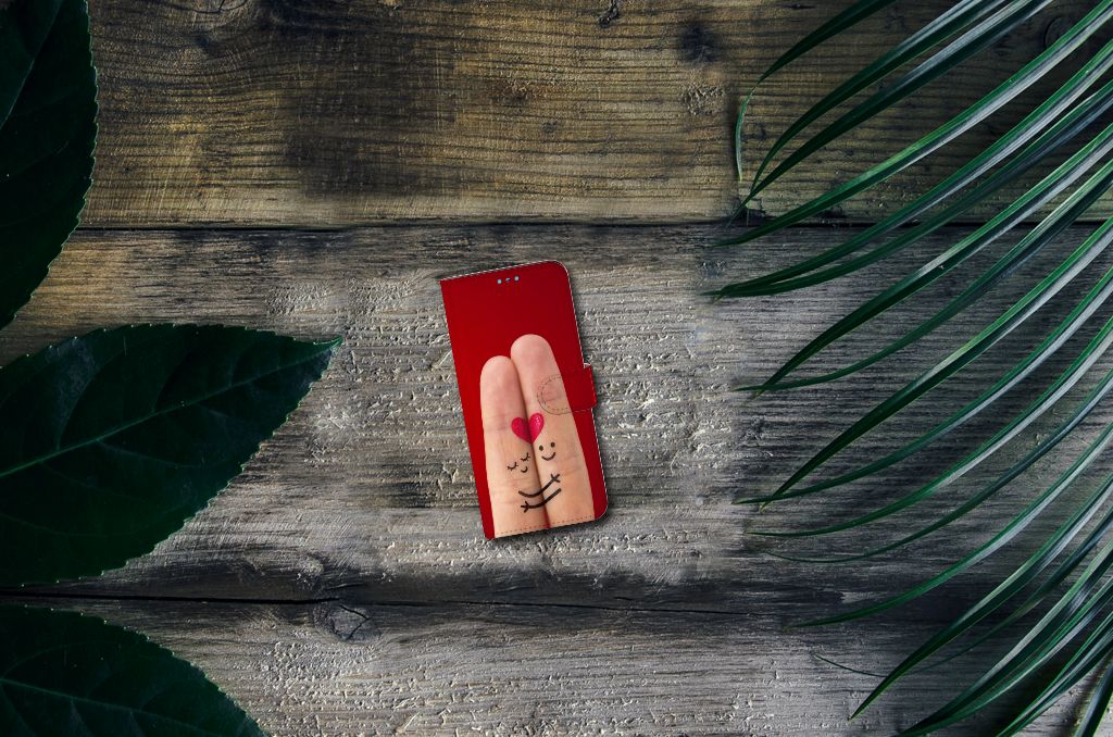 Xiaomi Redmi 10 Wallet Case met Pasjes Liefde - Origineel Romantisch Cadeau