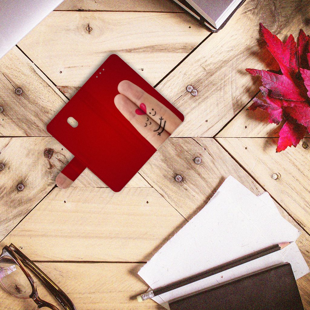 Xiaomi Redmi 8A Wallet Case met Pasjes Liefde - Origineel Romantisch Cadeau