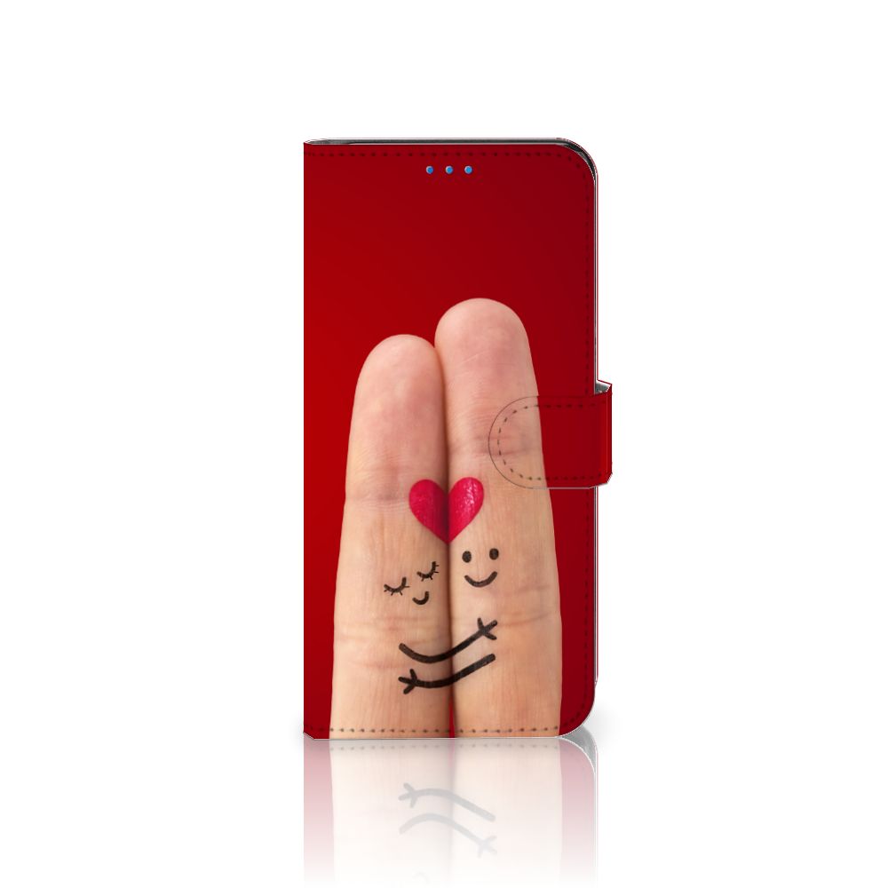 Motorola Moto E32 | Moto E32s Wallet Case met Pasjes Liefde - Origineel Romantisch Cadeau