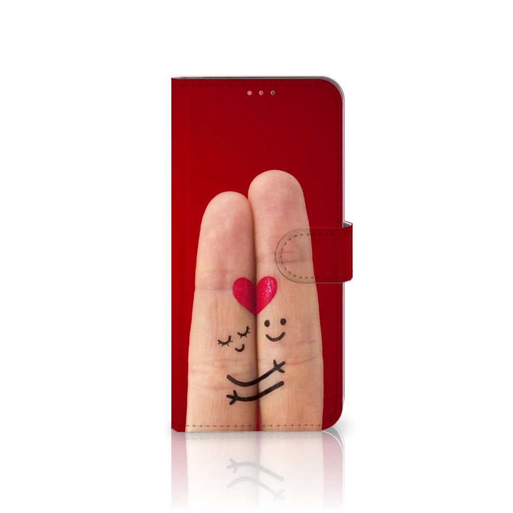 OPPO A54 5G | A74 5G | A93 5G Wallet Case met Pasjes Liefde - Origineel Romantisch Cadeau