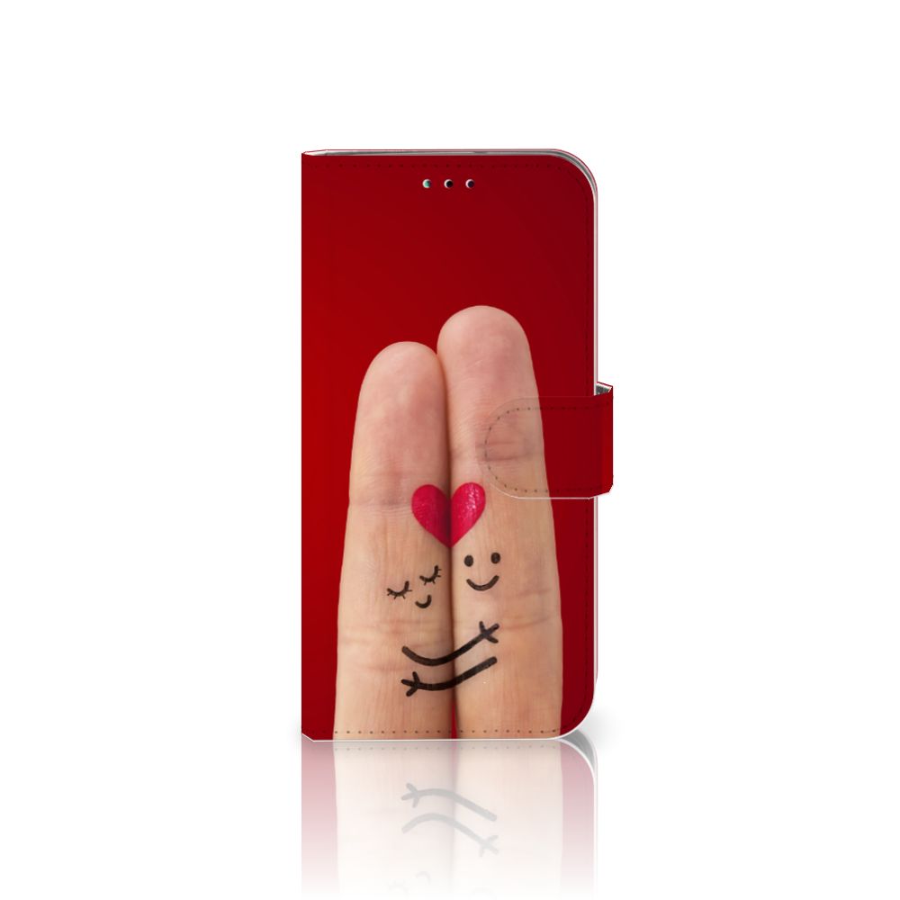 Samsung Galaxy A40 Wallet Case met Pasjes Liefde - Origineel Romantisch Cadeau