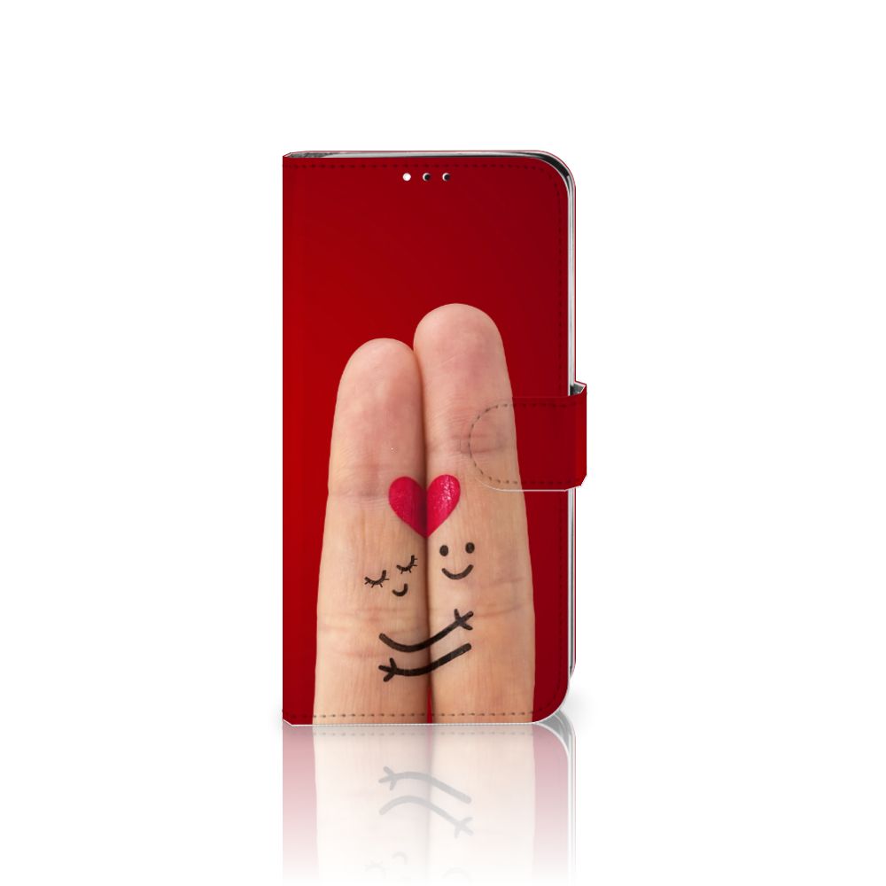 Motorola Moto G7 | G7 Plus Wallet Case met Pasjes Liefde - Origineel Romantisch Cadeau