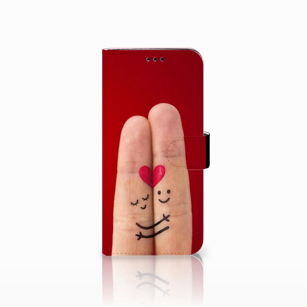 Samsung Galaxy S9 Plus Wallet Case met Pasjes Liefde - Origineel Romantisch Cadeau