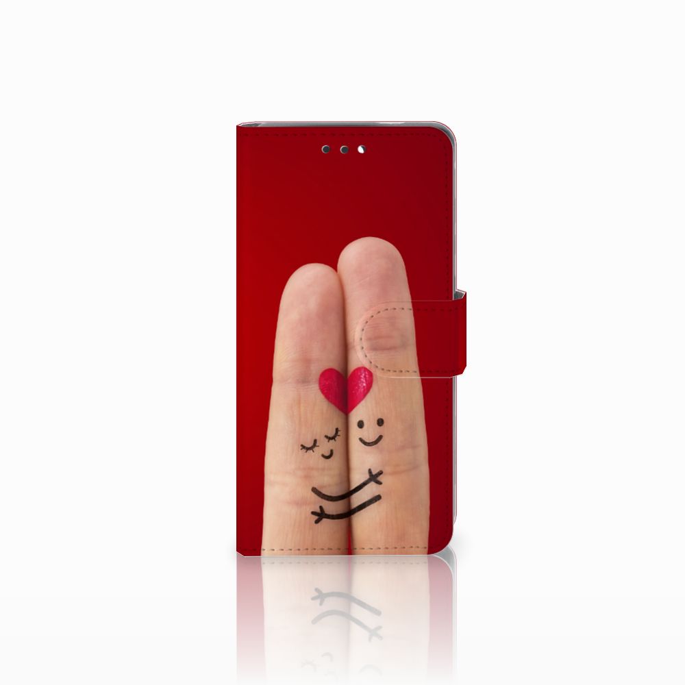 Nokia 3.1 (2018) Wallet Case met Pasjes Liefde - Origineel Romantisch Cadeau