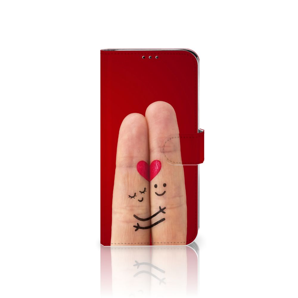Motorola Moto G7 Power Wallet Case met Pasjes Liefde - Origineel Romantisch Cadeau
